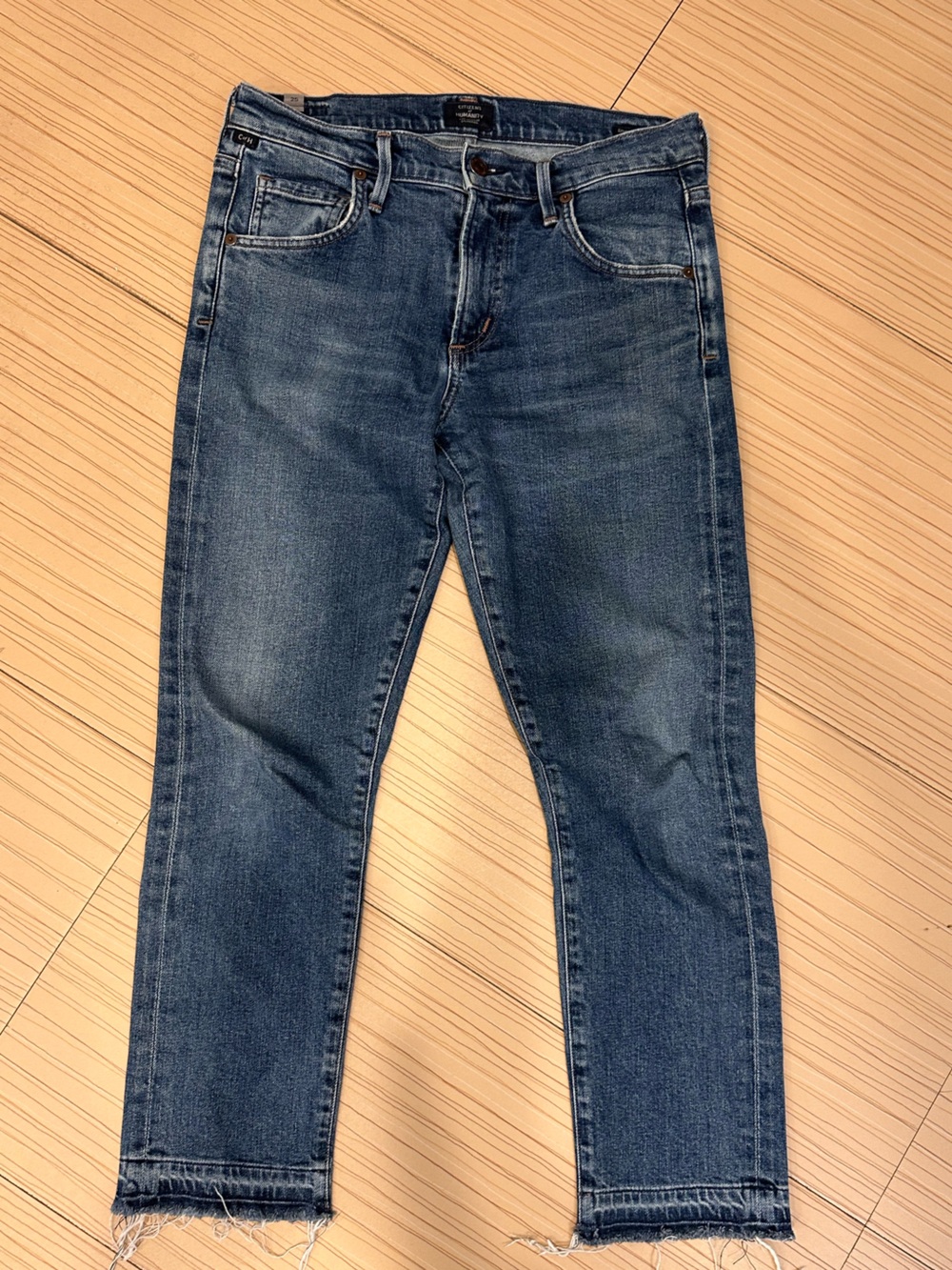 Citizen of Humanity Women’s Emerson Crop Slim Boyfriend Jeans. Sz 25